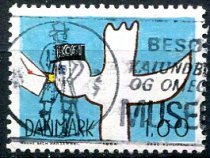 Danmark Afa 813 Stemplet