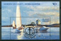 Åland Afa 322 Stemplet Miniark