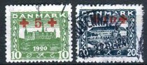 Danmark Afa 120 - 21 Stemplet