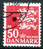 Danmark Afa 824 Stemplet