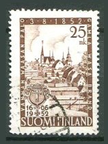 Finland Afa 418 Stemplet