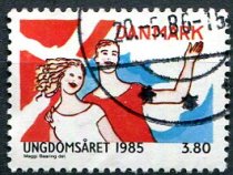 Danmark Afa 828 Stemplet