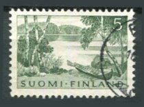 Finland Afa 540 Stemplet