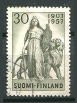 Finland Afa 485 Stemplet
