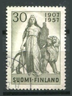 Finland Afa 485 Stemplet