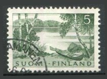 Finland Afa 540 Stemplet
