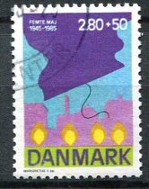 Danmark Afa 831 Stemplet