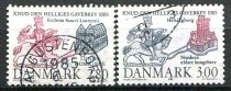 Danmark Afa 834 - 35 Stemplet