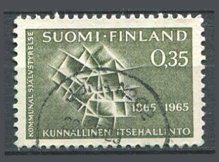 Finland Afa 603 Stemplet
