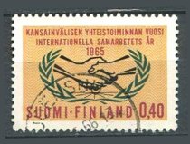 Finland Afa 605 Stemplet