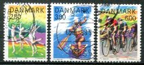 Danmark Afa 836 - 38 Stemplet