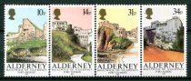 Alderney Afa 28 - 31 Postfrisk