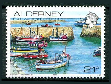 Alderney Afa 53 Postfrisk