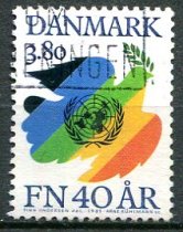 Danmark Afa 841 Stemplet