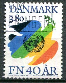 Danmark Afa 841 Stemplet
