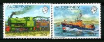 Alderney Afa 59 - 60 Postfrisk