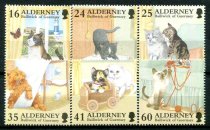 Alderney Afa 94 - 99 Postfrisk