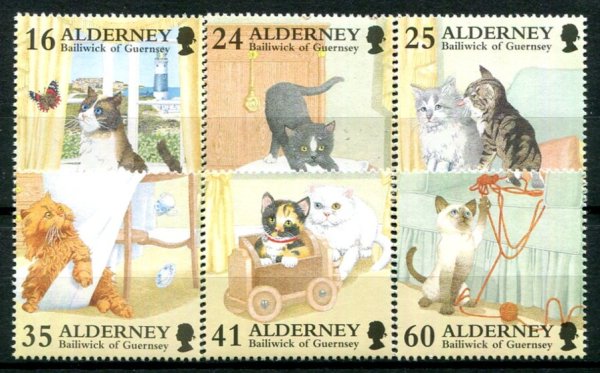 Alderney Afa 94 - 99 Postfrisk