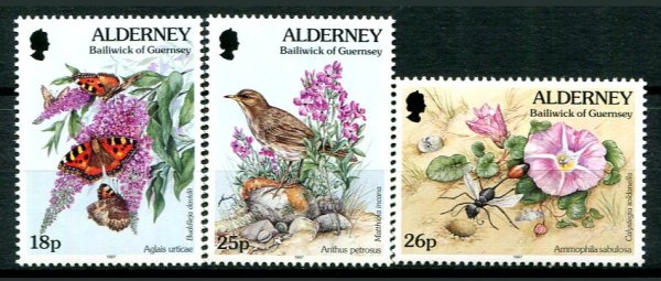 Alderney Afa 100 - 02 Postfrisk