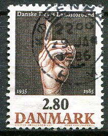 Danmark Afa 844 Stemplet