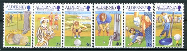 Alderney Afa 173 - 76 Postfrisk