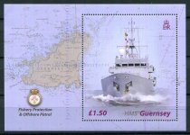 Guernsey Afa 969 Postfrisk Miniark