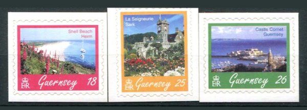 Guernsey Afa 733 - 35 Postfrisk