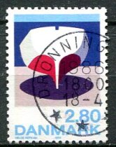 Danmark Afa 845 Stemplet