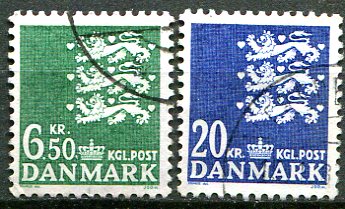 Danmark Afa 827 Stemplet Miniark