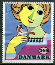 Danmark Afa 849 Stemplet
