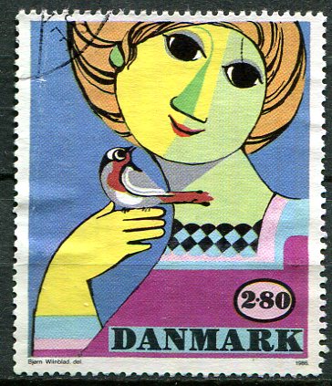 Danmark Afa 849 Stemplet
