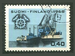 Finland Afa 659 Stemplet