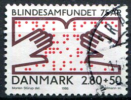 Danmark Afa 853 Stemplet