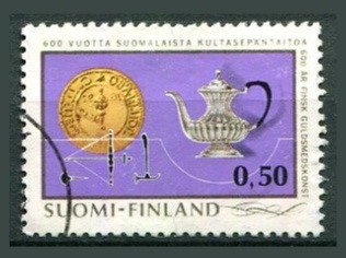 Finland Afa 704 Stemplet