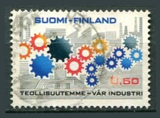 Finland Afa 693 Stemplet