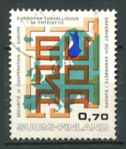 Finland Afa 733 Stemplet