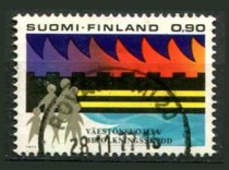 Finland Afa 820 Stemplet