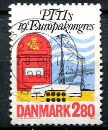 Danmark Afa 863 Stemplet