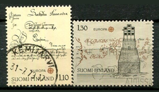 Finland Afa 848 - 49 Stemplet