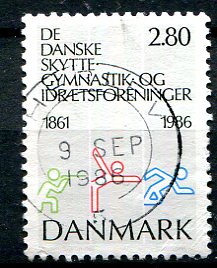 Danmark Afa 862 Stemplet