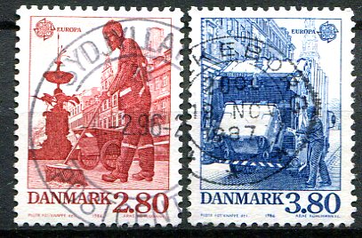 Danmark Afa 870 - 71 Stemplet