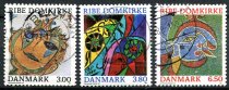 Danmark Afa 879 - 81 Stemplet