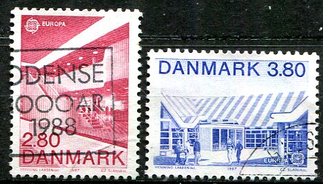 Danmark Afa 882 - 83 Stemplet