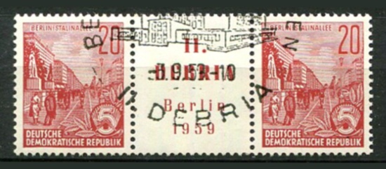 DDR Afa 520 Stemplet Sammentryk