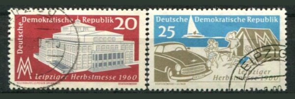 DDR Afa 583 - 84 Stemplet