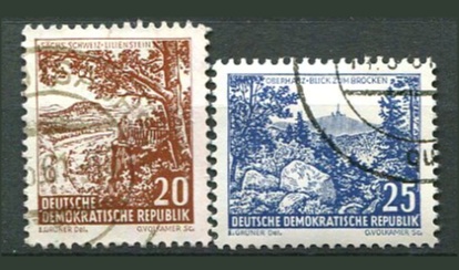 DDR Afa 617 - 18 Stemplet
