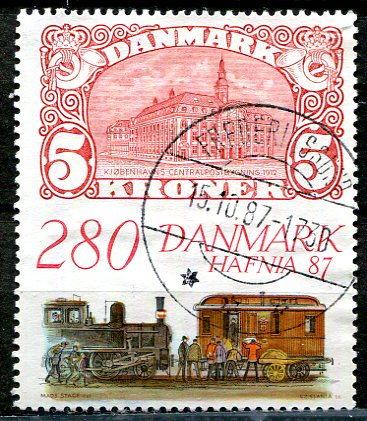 Danmark Afa 891 Stemplet
