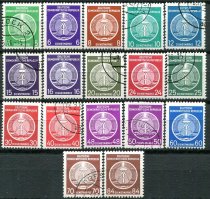 DDR Afa 01 - 17 Stemplet Tjenestemærker