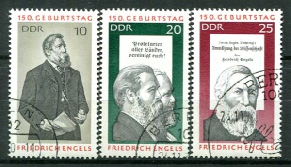 DDR Afa 1386 - 88 Stemplet