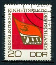 DDR Afa 1436 Stemplet